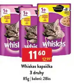 Qanto Whiskas kapsička nabídka
