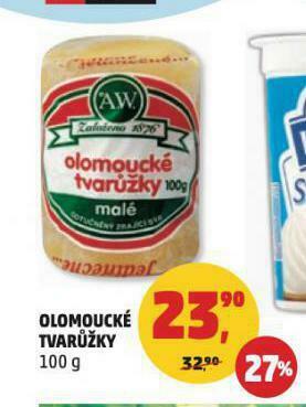 Penny Market Olomoucké tvarůžky nabídka