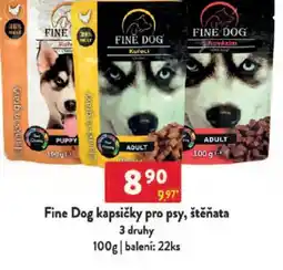 Qanto Fine Dog kapsičky pro psy, štěňata nabídka