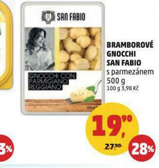 Penny Market Bramborové gnocchi nabídka