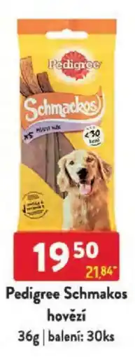 Qanto Pedigree Schmakos hovězí nabídka