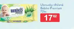 Qanto Ubrousky vlhčené Bebiko Premium 72ks nabídka