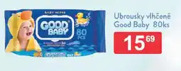 Qanto Ubrousky vlhčené Good Baby 80ks nabídka