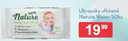 Qanto Ubrousky vlhčené Nature Water 50ks nabídka