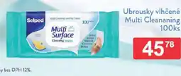 Qanto Ubrousky vlhčené Multi Cleananing 100ks nabídka