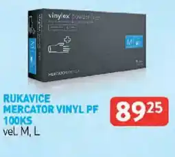 Qanto Rukavice mercator vinyl pf 8925 nabídka