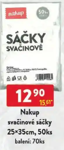 Qanto Nakup svačinové sáčky nabídka