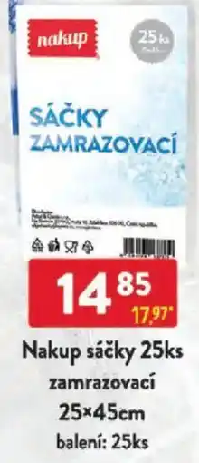 Qanto Nakup sáčky zamrazovací nabídka