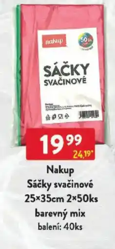 Qanto Nakup Sáčky svačinové barevný mix nabídka