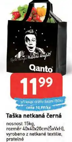 Qanto Taška netkaná černá nabídka