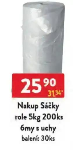 Qanto Nakup Sáčky role 6my s uchy nabídka
