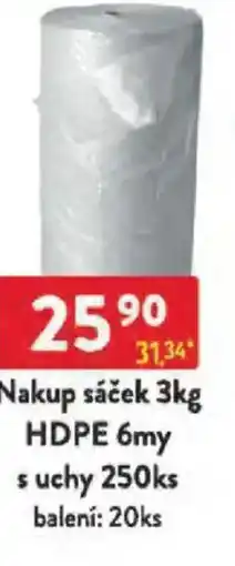 Qanto Nakup sáček HDPE 6my suchy nabídka