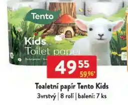 Qanto Toaletní papír Tento Kids nabídka