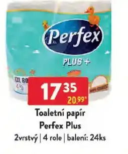 Qanto Toaletní papír Perfex Plus nabídka