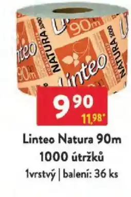 Qanto Linteo Natura 90m 1000 útržků nabídka