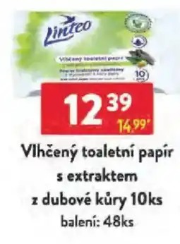 Qanto Vlhčený toaletní papír s extraktem z dubové kůry nabídka