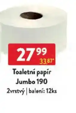 Qanto Toaletní papír Jumbo 190 nabídka