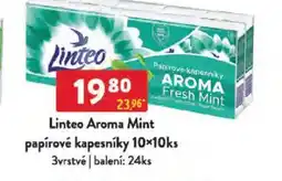 Qanto Linteo Aroma Mint papírové kapesníky nabídka
