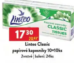 Qanto Linteo Classic papírové kapesníky nabídka