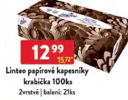 Qanto Linteo papírové kapesníky krabička nabídka