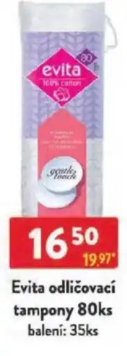 Qanto Evita odličovací tampony nabídka