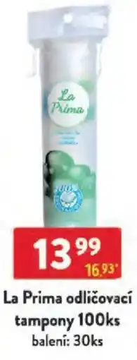 Qanto La Prima odličovací tampony nabídka