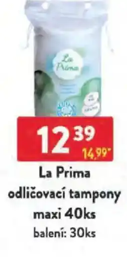 Qanto La Prima odličovací tampony maxi nabídka