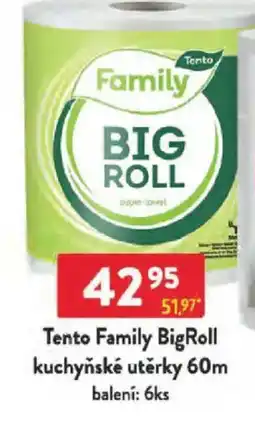 Qanto Tento Family BigRoll kuchyňské utěrky 60m nabídka