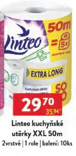 Qanto Linteo kuchyňské utěrky XXL 50m nabídka