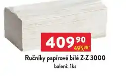 Qanto Ručníky papírové bílé Z-Z 3000 nabídka