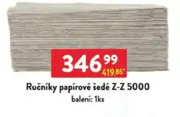 Qanto Ručníky papírové šedé Z-Z 5000 nabídka