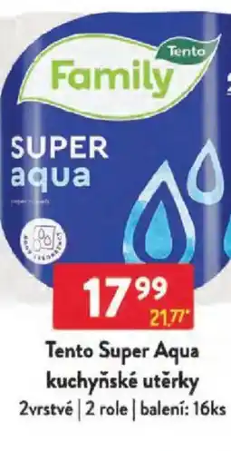 Qanto Tento Super Aqua kuchyňské utěrky nabídka