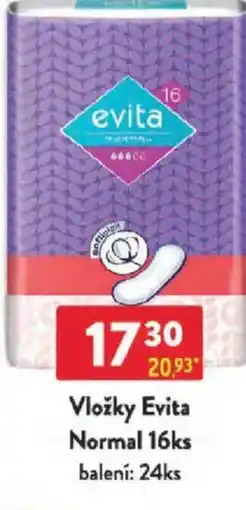 Qanto Vložky Evita Normal nabídka