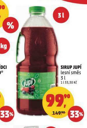 Penny Market Sirup jupí nabídka
