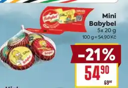 Billa Mini Babybel nabídka