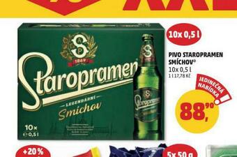 Penny Market Pivo staropramen smíchov nabídka