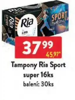 Qanto Tampony Ria Sport super nabídka