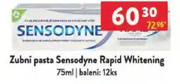 Qanto Zubní pasta Sensodyne Rapid Whitening nabídka