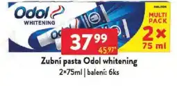 Qanto Zubní pasta Odol whitening nabídka