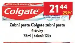 Qanto Zubní pasta Colgate zubní pasta nabídka