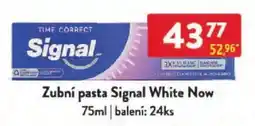 Qanto Zubní pasta Signal White Now nabídka