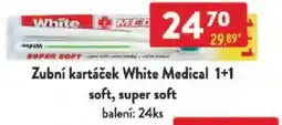 Qanto Zubní kartáček White Medical 1+1 soft, super soft nabídka