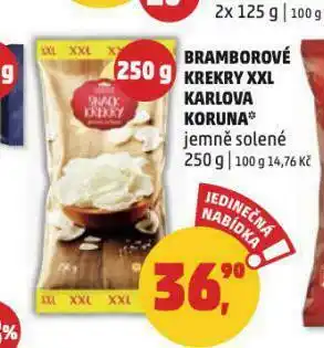 Penny Market Bramborové krekry nabídka