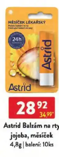 Qanto Astrid Balzám na rty jojoba, měsíček nabídka