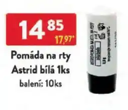 Qanto Pomáda na rty Astrid bílá nabídka