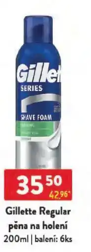 Qanto Gillette Regular pěna na holení nabídka