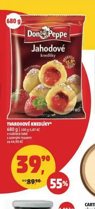 Penny Market Tvarohové knedlíky nabídka