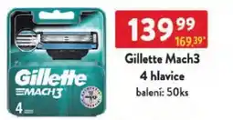 Qanto Gillette Mach3 4 hlavice nabídka