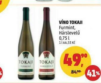 Penny Market Víno tokaji nabídka