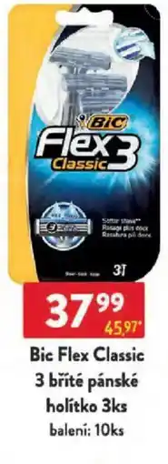 Qanto Bic Flex Classic 3 bříté pánské holítko nabídka